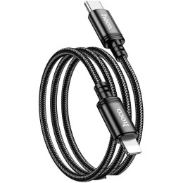 Кабель Hoco X89 USB Type-C - Lightning (1 м, черный)
