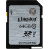 Карта памяти Kingston SDXC (Class 10) 64GB (SD10VG2/64GB)