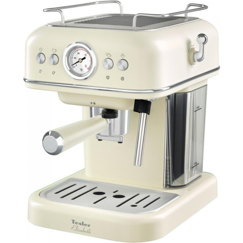 Рожковая кофеварка Tesler ECM-245 beige