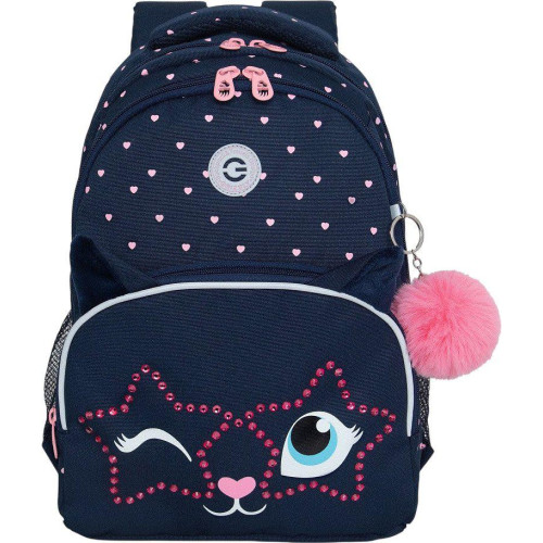 Школьный рюкзак Grizzly RG-460-6 (синий)