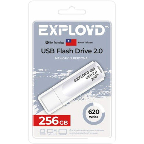 USB Flash Exployd 620 256GB (белый)