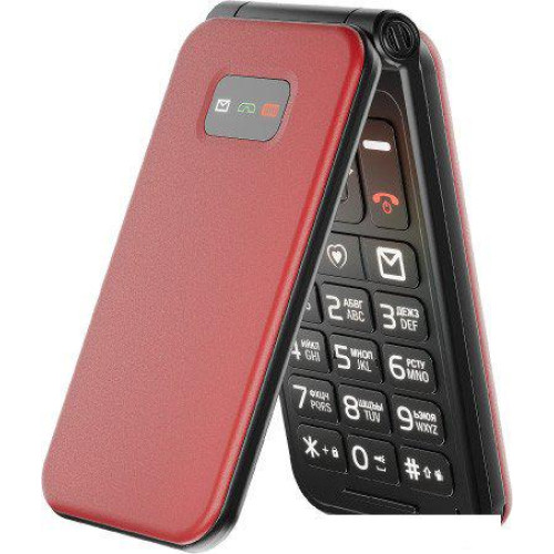 Телефон Olmio F19 (красный)