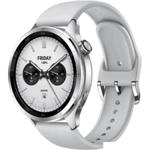Умные часы Xiaomi Watch S4 (серебристый, международная версия)
