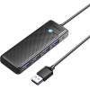 USB-хаб Orico PAPW4A-U3-015-BK-EP