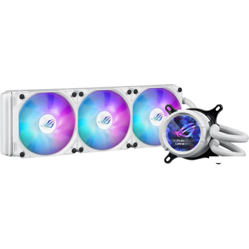 Система жидкостного охлаждения для процессора ASUS ROG Strix LC III 360 ARGB LCD White Edition