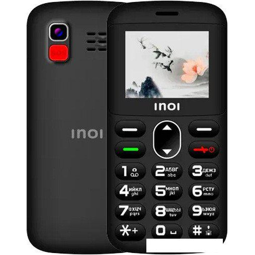 Телефон Inoi 148 Senior 4G (черный)
