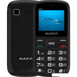 Телефон Maxvi B201 (черный)
