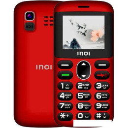 Телефон Inoi 148 Senior 4G (красный)