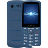 Телефон Maxvi P33 (синий)