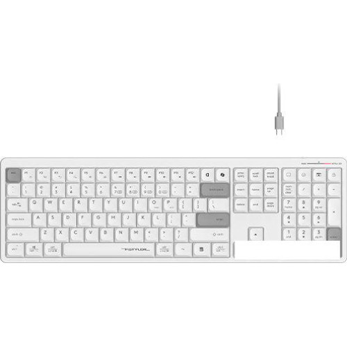 Клавиатура A4Tech Fstyler FBX55C (белый)