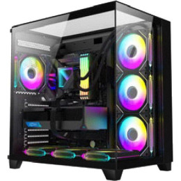 Корпус ALSEYE Vision Ultra 4 fans (черный)