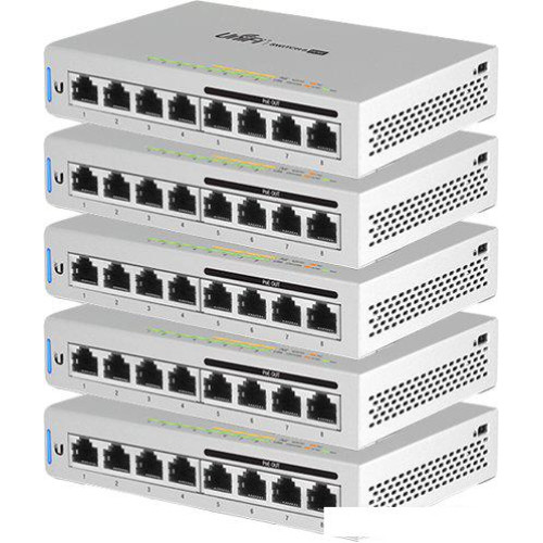 Управляемый коммутатор 2-го уровня Ubiquiti UniFi Switch 8 [US-8-60W-5]