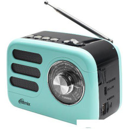 Радиоприемник Ritmix RPR-033 (лазурный)
