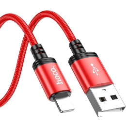 Кабель Hoco X89 USB Type-A - Lightning (1 м, красный)
