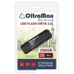 USB Flash OltraMax 310 256GB (черный)