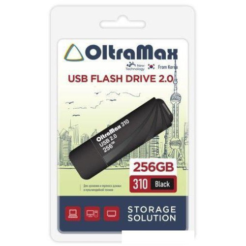 USB Flash OltraMax 310 256GB (черный)