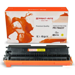 Картридж Print-Rite PR-TN423Y (аналог Brother TN423Y)