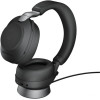 Офисная гарнитура Jabra Evolve2 85 USB-A UC (черный, с зарядной базой)