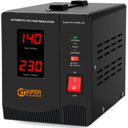 Стабилизатор напряжения Kiper Power Expert Pro 2000 LCD (2000VA/1200W)