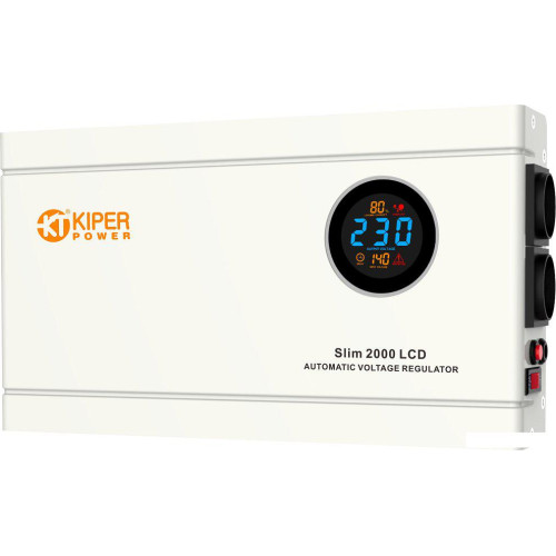 Стабилизатор напряжения Kiper Power Slim 2000 LCD (2000VA/1200W)