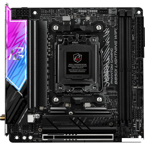 Материнская плата ASRock B850I Lightning WiFi Phantom Gaming