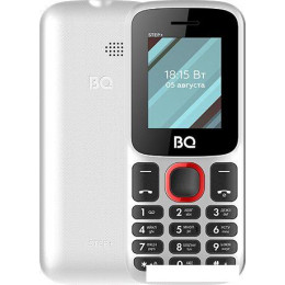 Телефон BQ BQ-1848 Step+ (белый/красный)