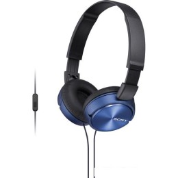 Наушники с микрофоном Sony MDR-ZX310AP (синий)