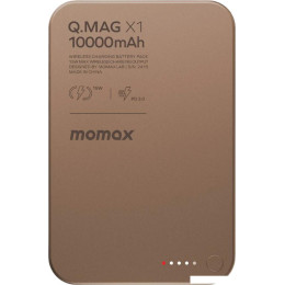Внешний аккумулятор Momax Q.Mag X1 Magnetic IP117A 10000mAh (коричневый)