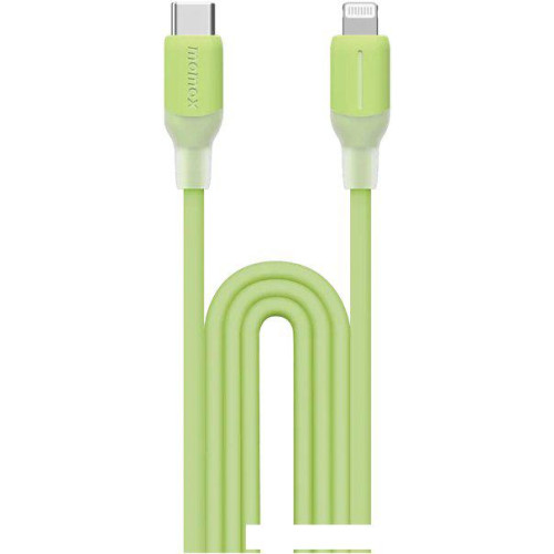 Кабель Momax DL53G 1-Link Flow LC USB Type-C - Lightning (1.2 м, зеленый)