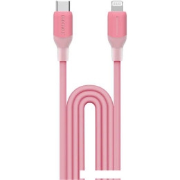 Кабель Momax DL53P 1-Link Flow LC USB Type-C - Lightning (1.2 м, розовый)