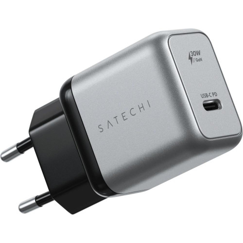 Сетевое зарядное Satechi 30W USB-C GaN Wall Charger ST-UC30WCM-EU