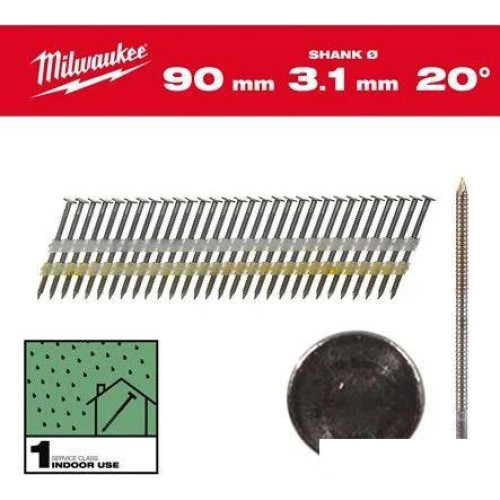 Гвозди для пистолета Milwaukee 4932492590 (1750 шт)