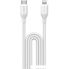 Кабель Momax DL53W1-Link Flow LC USB Type-C - Lightning (1.2 м, белый)
