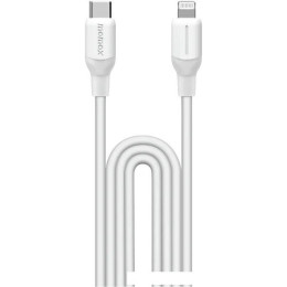 Кабель Momax DL53W1-Link Flow LC USB Type-C - Lightning (1.2 м, белый)