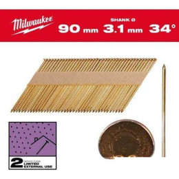 Гвозди для пистолета Milwaukee 4932492605 (2200 шт)