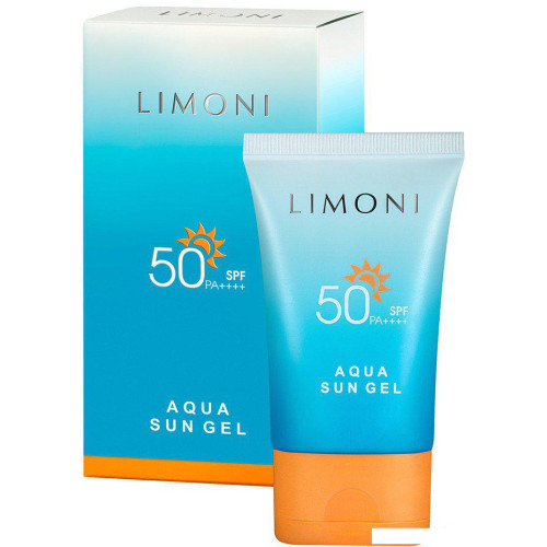 Крем солнцезащитный Limoni SPF 50+РА++++ Aqua Sun Gel 50 мл