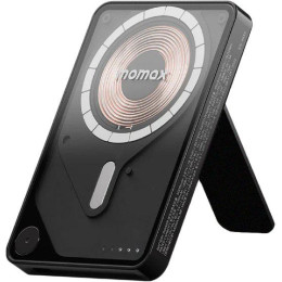 Внешний аккумулятор Momax 1-Power X Pro Magnetic Built-In USB-C IP131 5000mAh (черный)