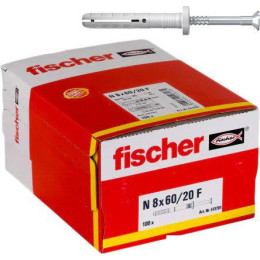 Дюбель-гвоздь Fischer N 8 x 60/20 F 513701 (100 шт)