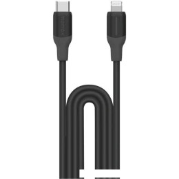 Кабель Momax DL53D 1-Link Flow LC USB Type-C - Lightning (1.2 м, черный)