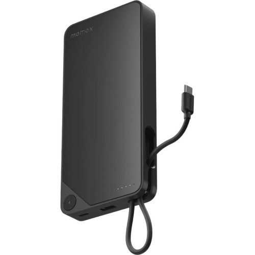 Внешний аккумулятор Momax 1-Power X Built-in USB-C IP153 20000mAh (черный)