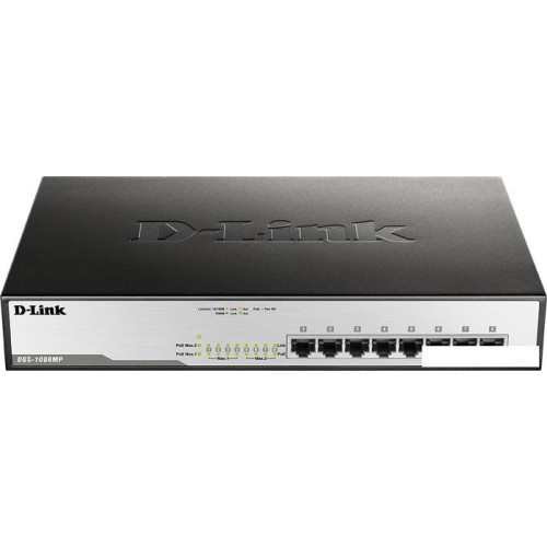 Коммутатор D-Link DGS-1008MP/A2A