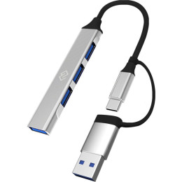 USB-хаб Digma DHUB-4USB-AC-2.0