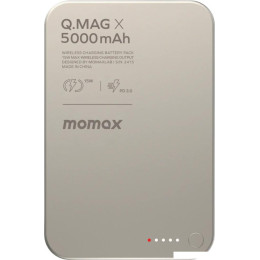 Внешний аккумулятор Momax Q.Mag X Magnetic IP116A 5000mAh (титановый)