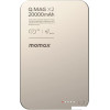 Внешний аккумулятор Momax Q.Mag X2 Magnetic IP133 20000mAh (титановый)