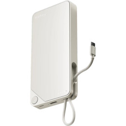 Внешний аккумулятор Momax 1-Power X Built-in USB-C IP153 20000mAh (белый)