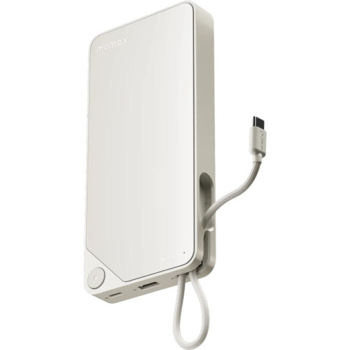 Внешний аккумулятор Momax 1-Power X Built-in USB-C IP153 20000mAh (белый)