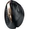 Вертикальная мышь Genius Ergo 8250S (черный/золотистый)