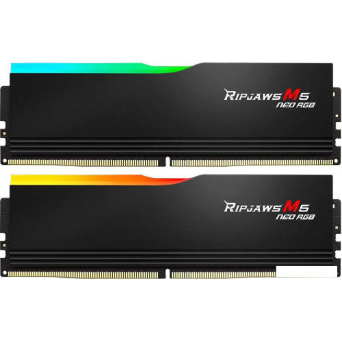 Оперативная память G.Skill Ripjaws M5 Neo RGB 2x32ГБ DDR5 6000 МГц F5-6000J3636F32GX2-RM5NRK