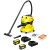 Пылесос Karcher WD 4-18 Dual Battery Set 1.628-601.0