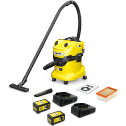 Пылесос Karcher WD 4-18 Dual Battery Set 1.628-601.0